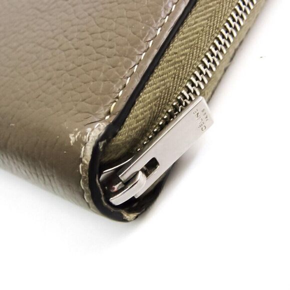 Celine Large Ziped Multifunction 105003 Women's  Calfskin Long Wallet - Picture 4 of 11